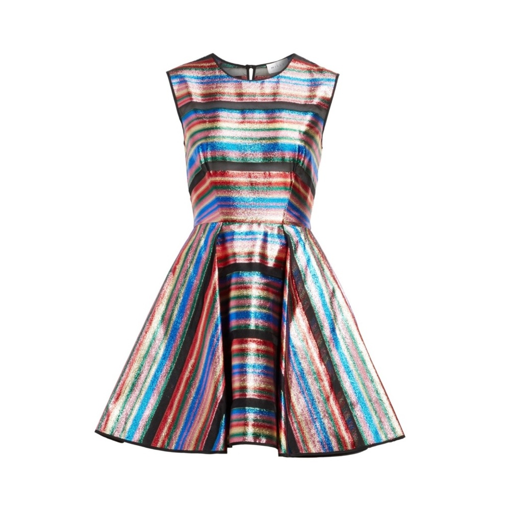 MILLY Multi-Colored Balli Dress